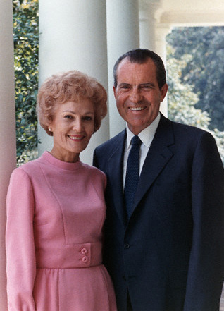 President Richard Nixon and First Lady Pat Nixon