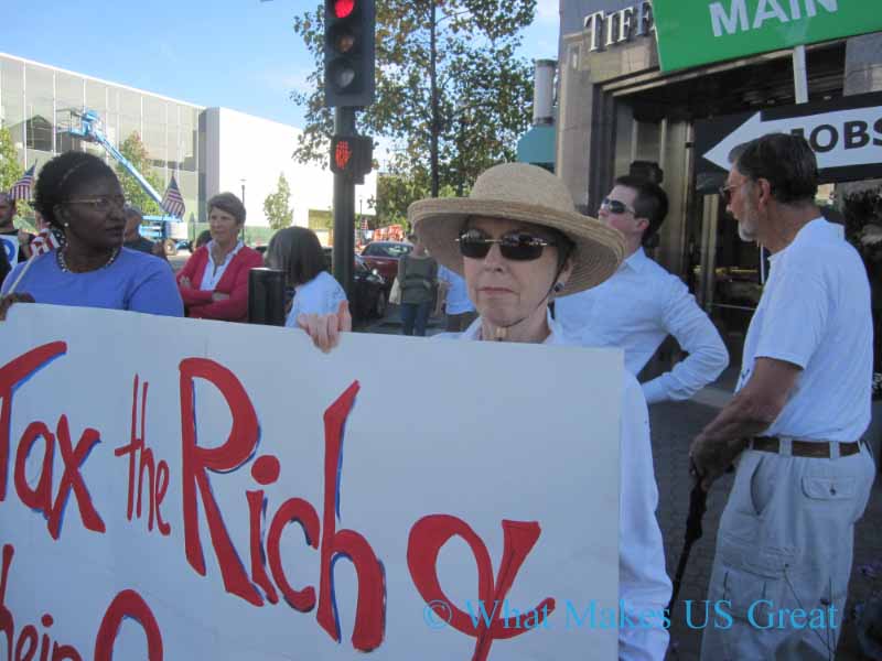 Protestors Want the Rich to Buy Them More Goodies