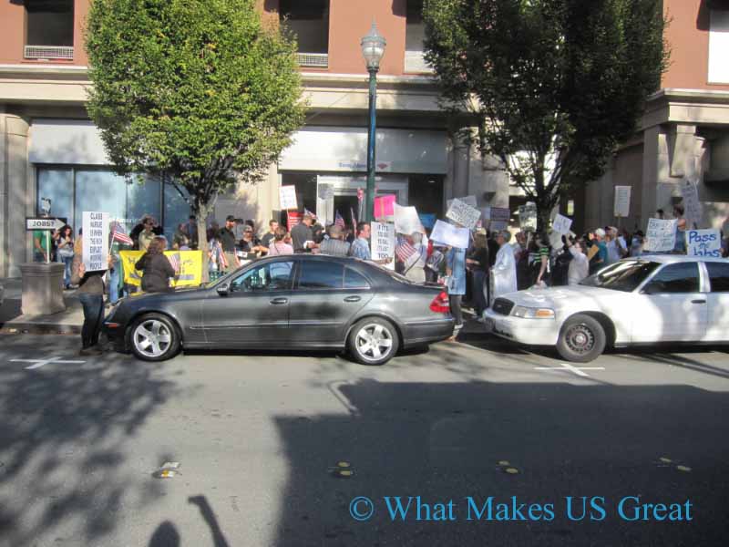 Occupy Wall Street Protestors at Bank of America